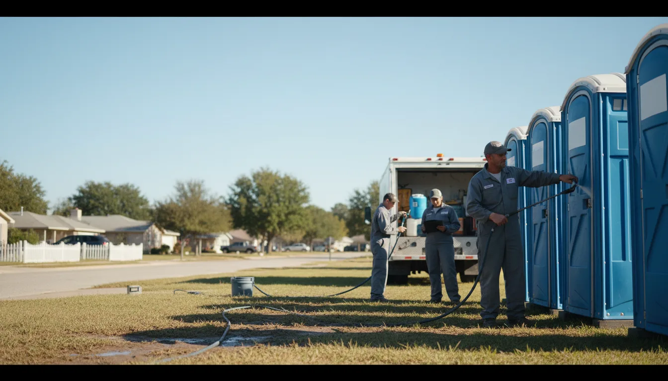 Long-Term Portable Toilet Rental in South Webster, OH near me